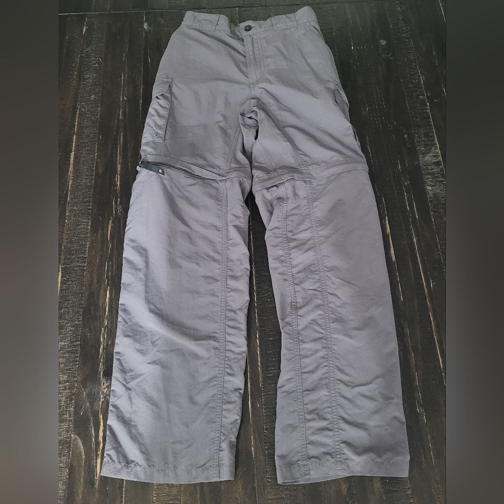 Magellan Outdoor Khaki FishGear Overcast Zip Off Pants Boys Size M